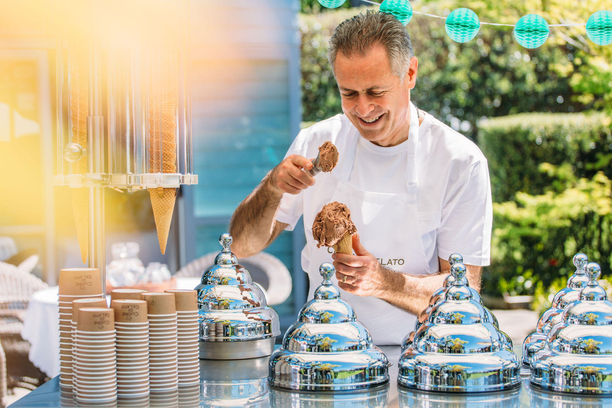 Brand Imagery for Tauranga business Cuore Di Gelato